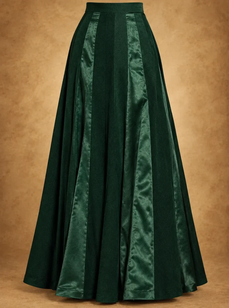 Candlelight Panel Skirt, detail