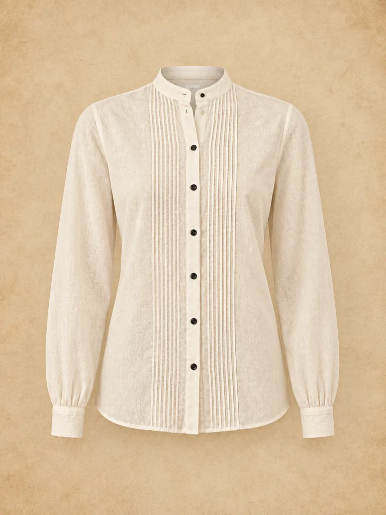 Folio Contrast Button Shirt, front view