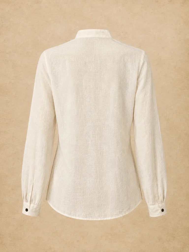 Folio Contrast Button Shirt, back view