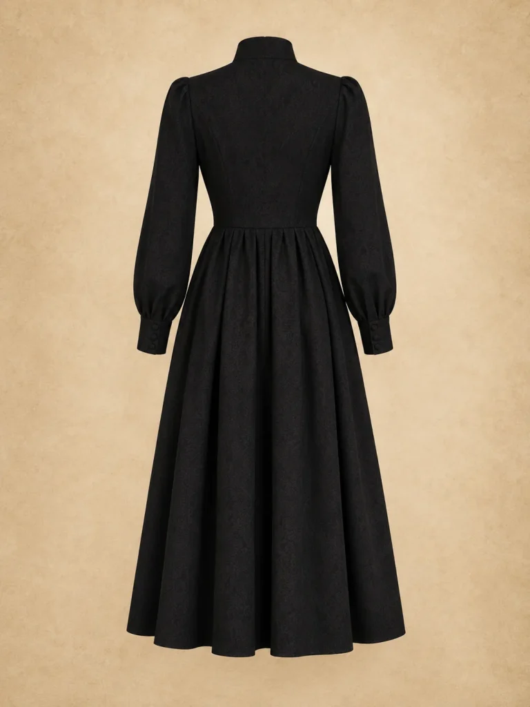 Last Letter Midi Dress, back view