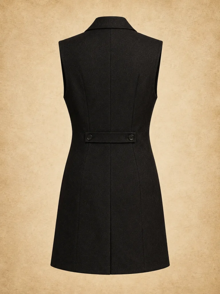 Nightwatch Longline Vest, back view