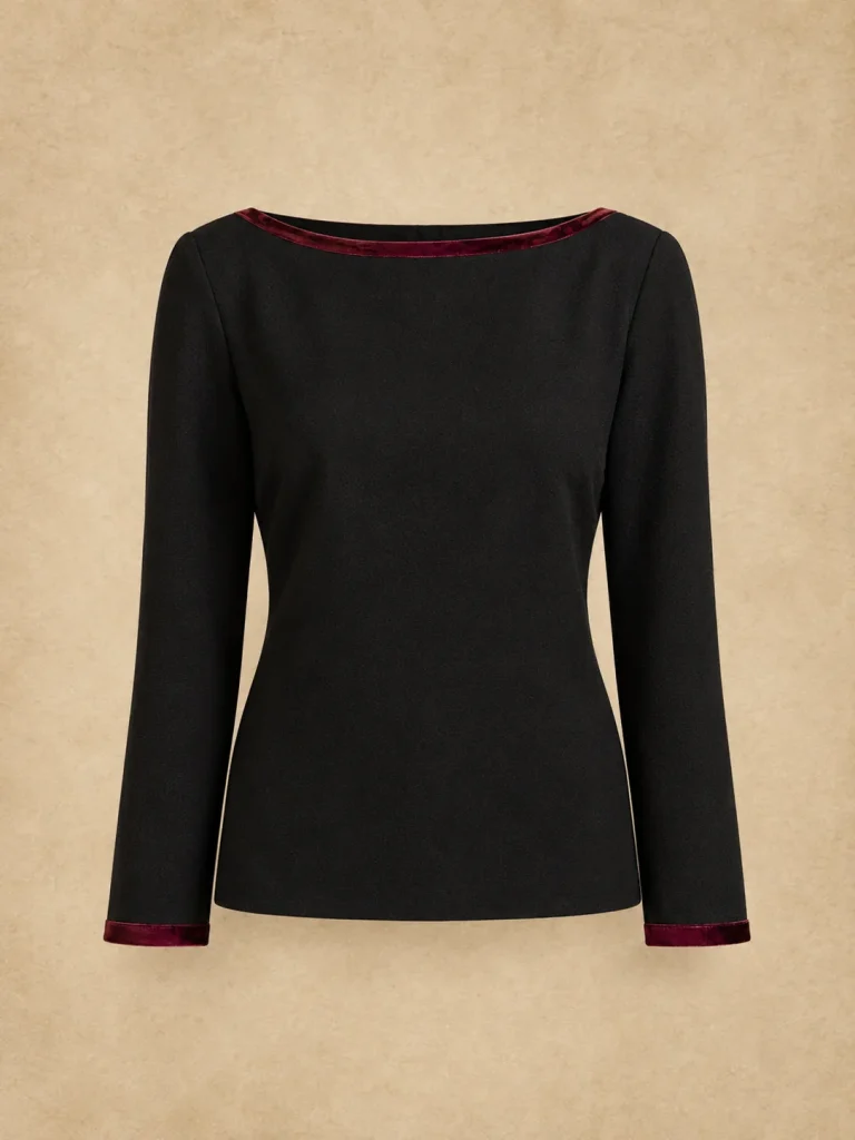 Postscript Ribbon Blouse, front view