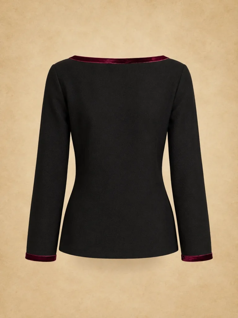 Postscript Ribbon Blouse, back view