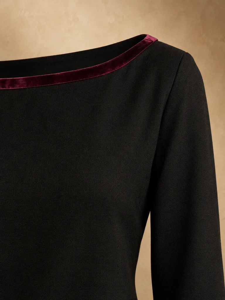 Postscript Ribbon Blouse, detail